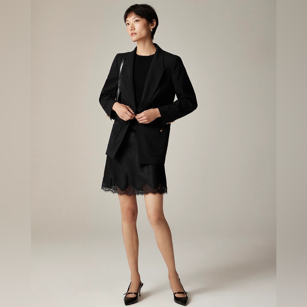 J.Crew Vivienne blazer in Italian bi-stretch wool blend CC421 - Picture 2 of 15